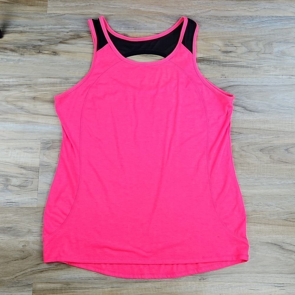 🔺️Zone Pro Pink Sleeveless Athletic Top Large